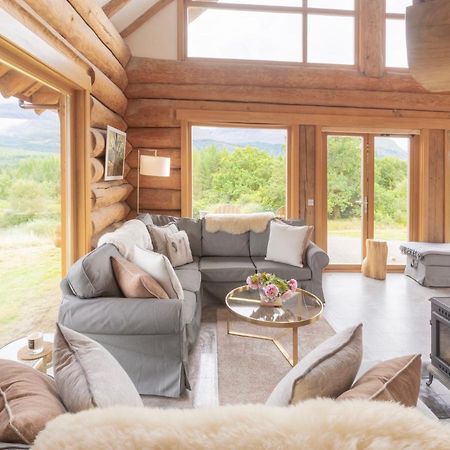 Wild Nurture Eco Luxury Offgrid Log Cabin Fort William Eksteriør billede