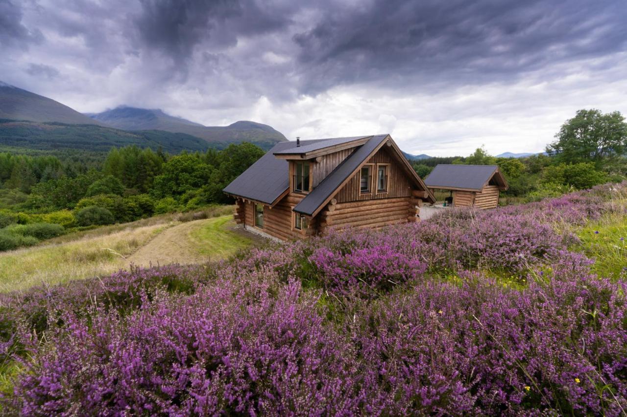 Wild Nurture Eco Luxury Offgrid Log Cabin Fort William Eksteriør billede
