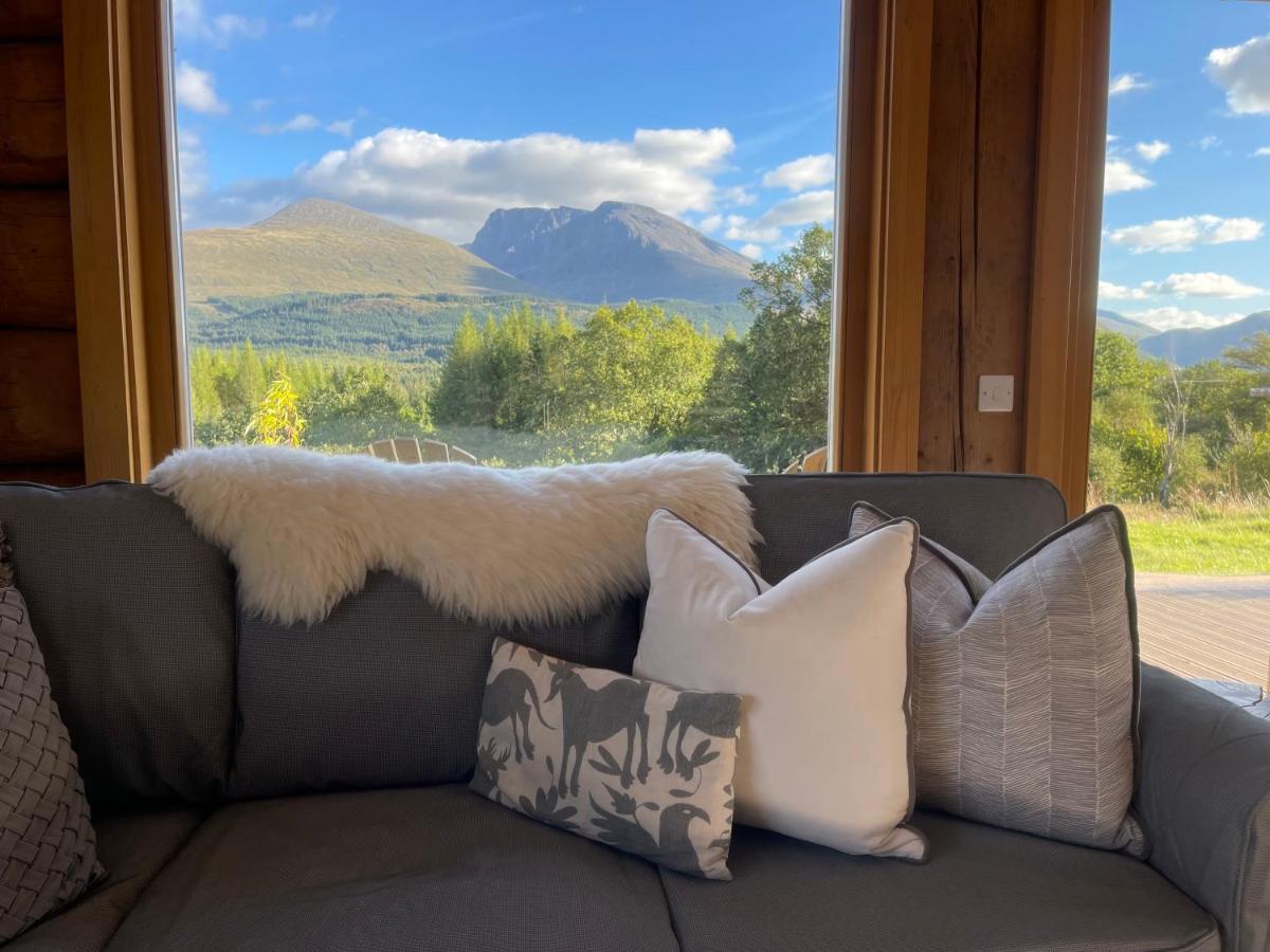 Wild Nurture Eco Luxury Offgrid Log Cabin Fort William Eksteriør billede