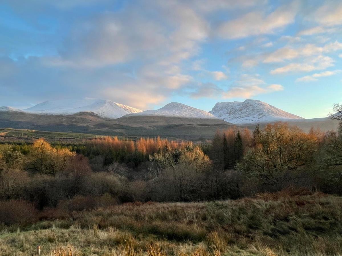 Wild Nurture Eco Luxury Offgrid Log Cabin Fort William Eksteriør billede