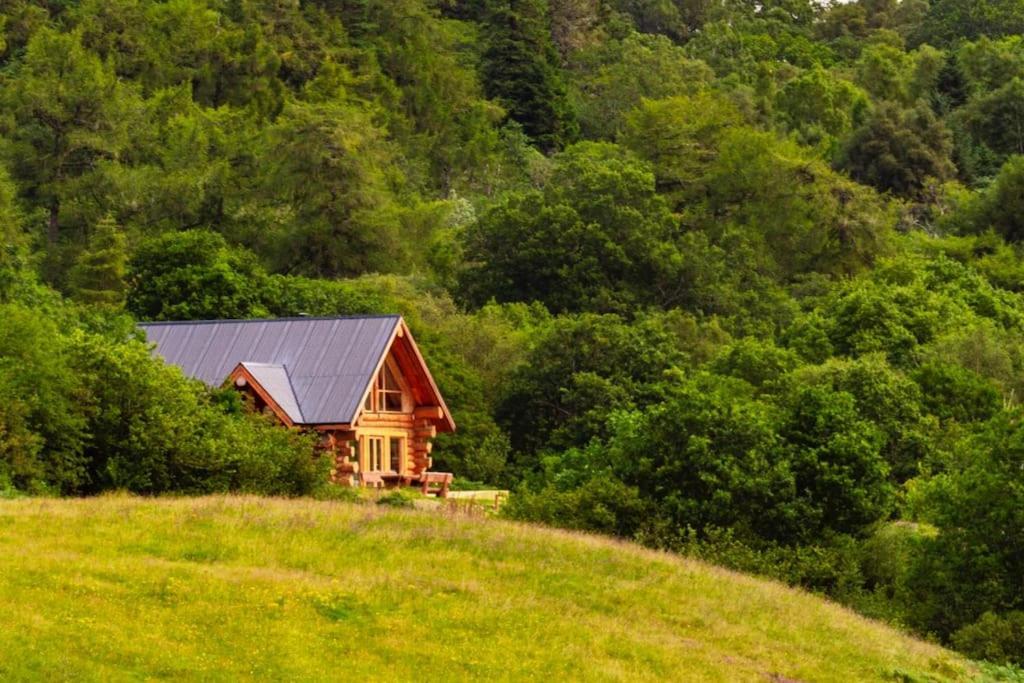 Wild Nurture Eco Luxury Offgrid Log Cabin Fort William Eksteriør billede