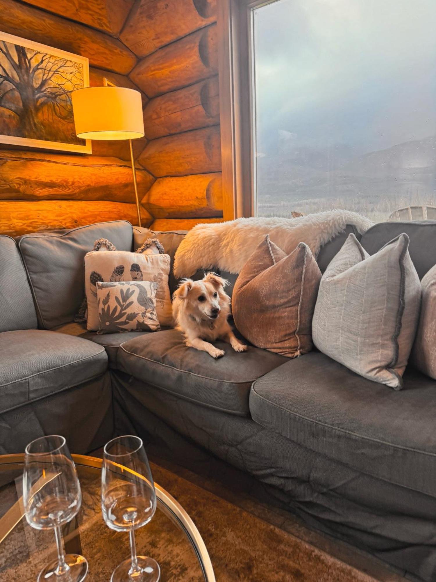 Wild Nurture Eco Luxury Offgrid Log Cabin Fort William Eksteriør billede